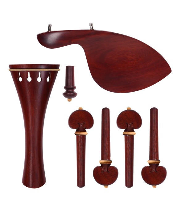 Kit Montagem Violino Jacaranda Red Modelo French