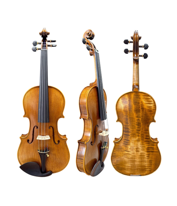 Violino Profissional Oficina Model Stradivari Estojo Luxo Tamanho