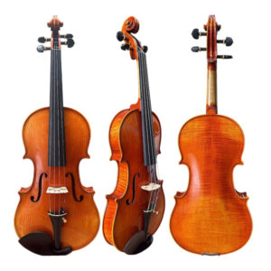 1 Violino Profissional Oficina Mod. Stradivari E Estojo Luxo 4/4