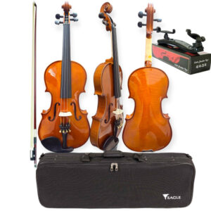 Violino Eagle Ve 144 C/ Case Completo - Ajustado e Revisado Por Luthier