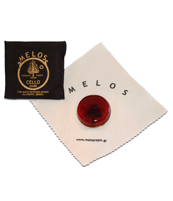 Breu Rosin P/ Cello Melos Dark. Made In Grecia