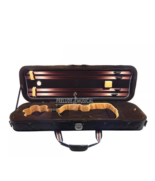 Estojo Case Retangular Violino Profissional Extra Luxo 3/4