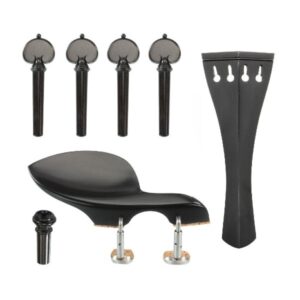 Kit De Montagem Violino De Ébano Supreme Black Hill