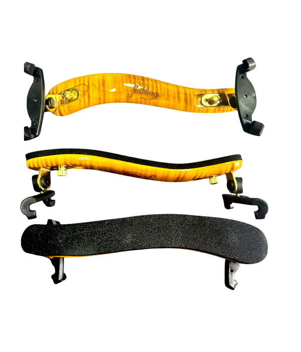 Espaleira Violino Maple Flame Brilhante FSR006