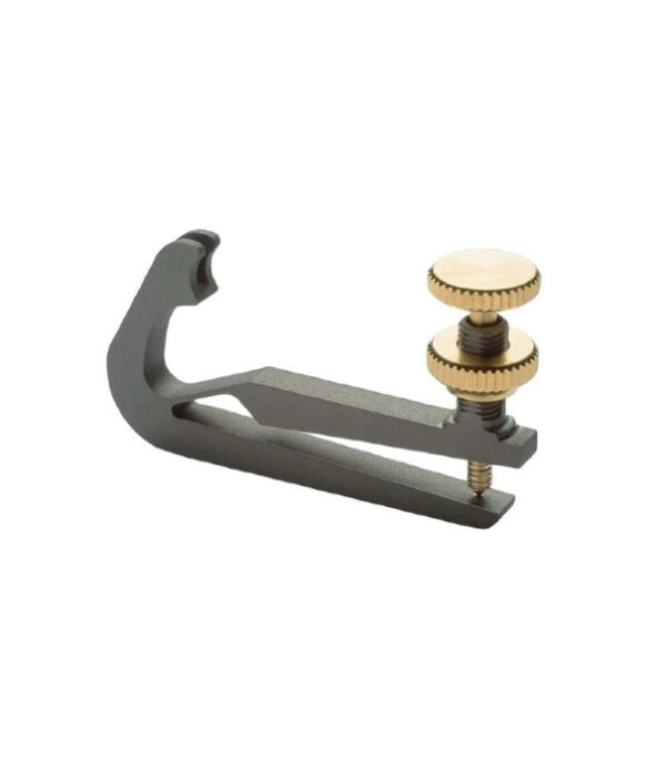 Micro afinador fino Mberg, Titânio, modelo especial, para violino e viola
