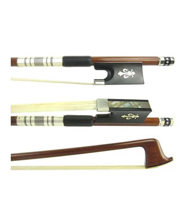 Arco De Violino Madeira Profissional Flor De Liz Silver