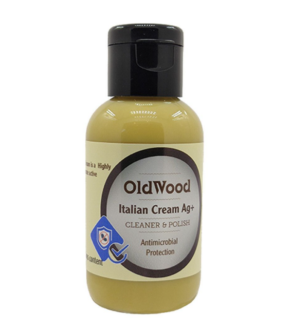 Creme de limpeza e polimento italiano OldWood Ag+ 50ml