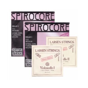 Conjunto Cello G+c Thomastik Spirocore - D+a Larsen Soloist