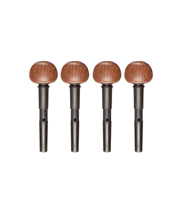 Cravelhas Violino Wittner Mecânica Jacarandá ( Conjunto 4 peças )
