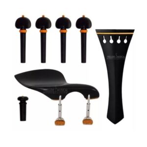 Kit de Montagem Violino Ebano Black Heart 1/2