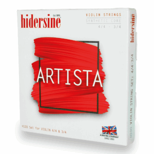 Encordoamento violino - Hidersine Artista 4/4