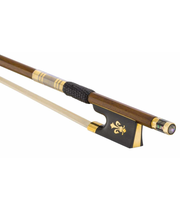 Arco Violino Profissional Madeira Flor De Liz Gold