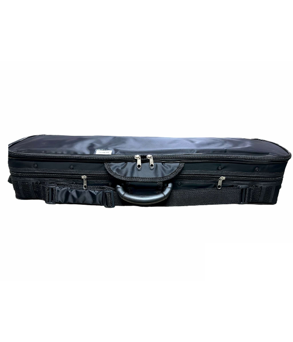 Estojo Case Retangular Violino - Kloss Super Luxo Cinza