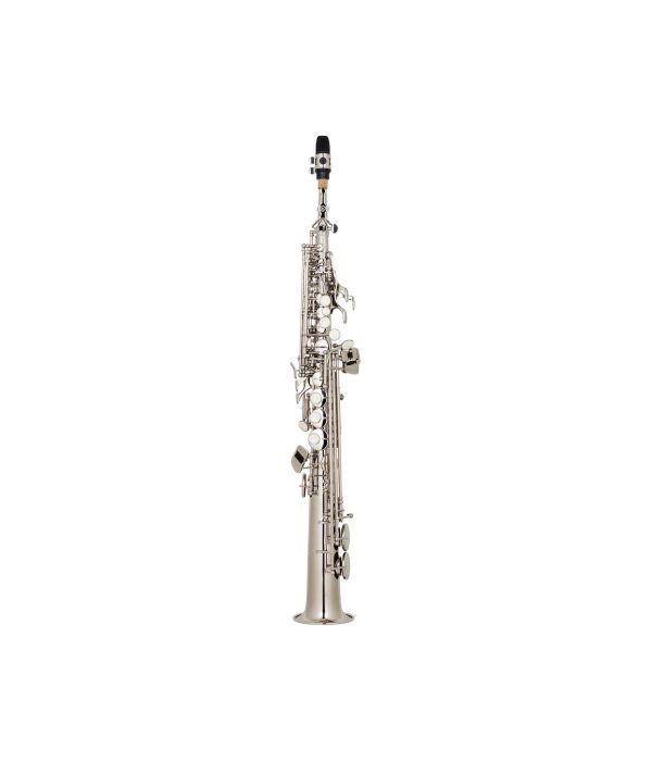 Sax Soprano Eagle Sp 502 Com Chaves Niqueladas