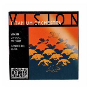Thomastik Vision Titanium VIT100o Cordas Para Violino Thomastik Vision Titanium Orchestra