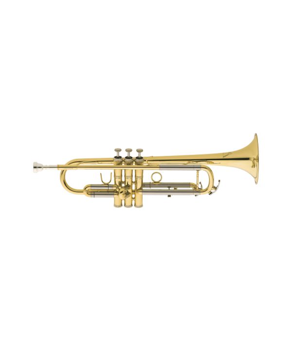 Trompete Eagle Laqueado Tr504 Em Sib + Case Luxo