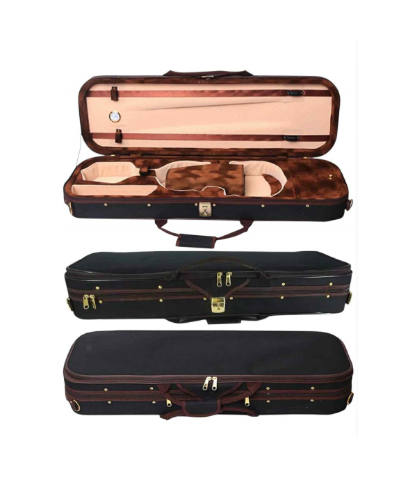 a94acb99-04df-4d26-b599-c77bdb203b3c Estojo Case Térmico Retangular Luxo Violino 4/4
