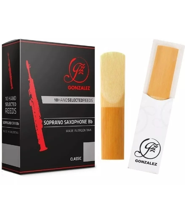 Palheta Sax Soprano Sib Gonzalez Classic 2,5 ( UN )