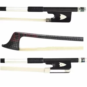Arco Cello Personalizado Fibra De Carbono Escudo