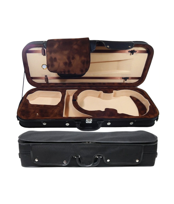 Estojo Case Retangular Luxo Para Viola Até 42 Modelo Oblong