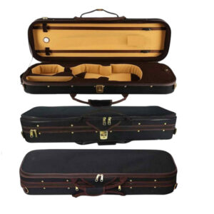Estojo Case Retangular Violino 4/4 Térmico Modelo Oblong Brown