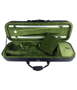Estojo Case Retangular Violino Modelo Oblong Green 4/4