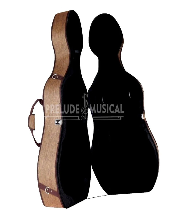 Estojo Case Cello Violoncelo 4/4 Térmico Luxo Marrom