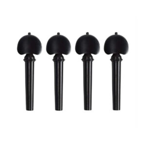Cravelha Viola De Arco Ebano Modelo Hill Black 4 Pçs