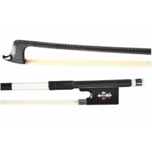 Arco Violino Personalizado Fibra De Carbono Flor De Liz