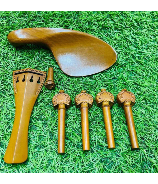 Kit De Montagem Violino Talhado Boxwood 4/4