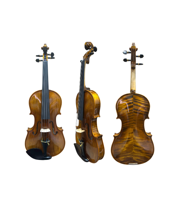 Violino Artesanal Avançado Modelo Strad Importado Completo