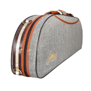 Estojo Violino Meia Lua térmico luxo Gray 4/4