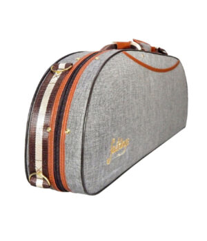 Estojo Violino Meia Lua térmico luxo Gray 4/4