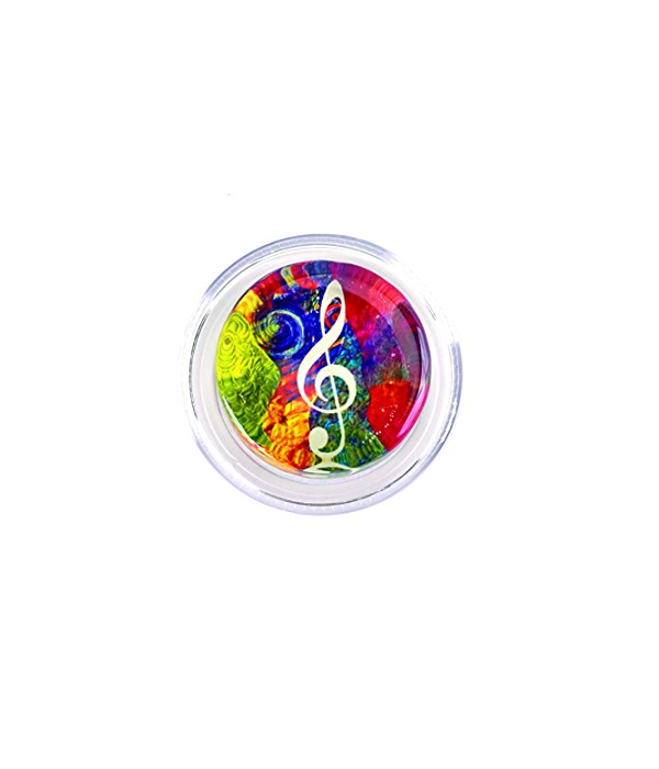 Breu Magic Rosin 3g Groovy Treble Clef Clave De Sol Prelude Musical