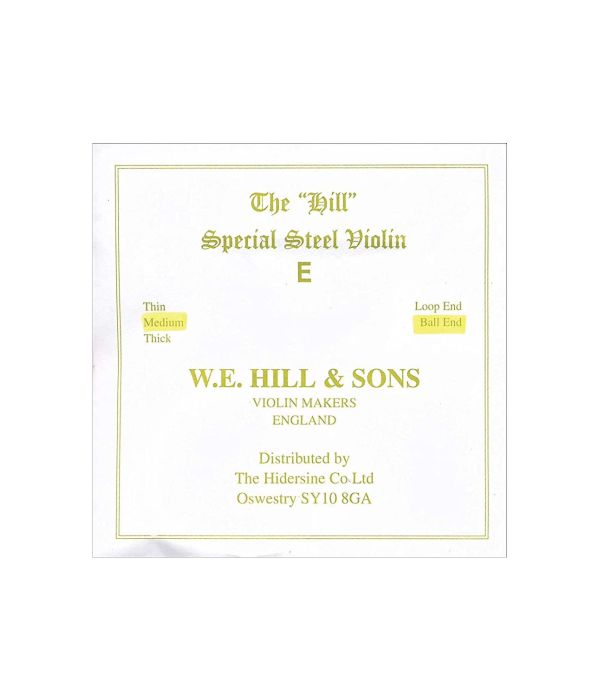 Corda Mi Avulsa Para Violino W.e. Hill.