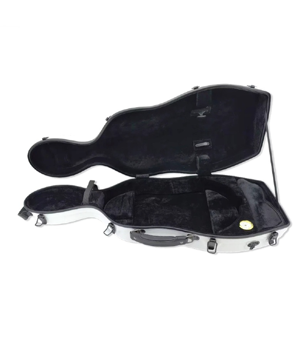 22472e9c-c80b-4d6e-be45-4432d7e318f5(1) Estojo Case Viola De Arco - Fibra De Vidro Shaped Withe