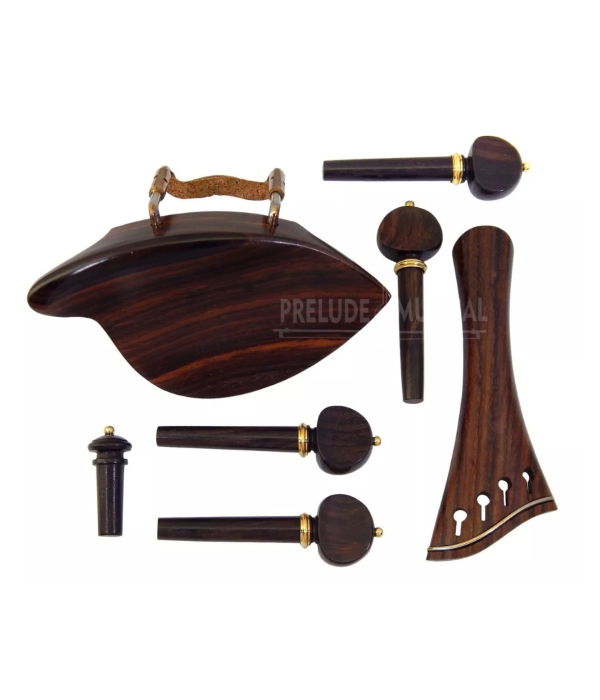 Kit De Montagem Viola de Arco Rosewood Harp Gold
