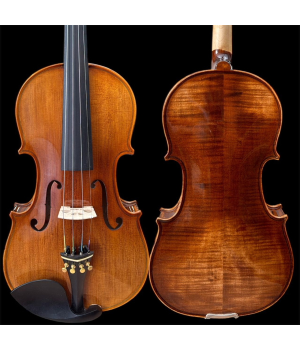 2 Violino Profissional De Oficina Mod Stradivari - Estojo Luxo