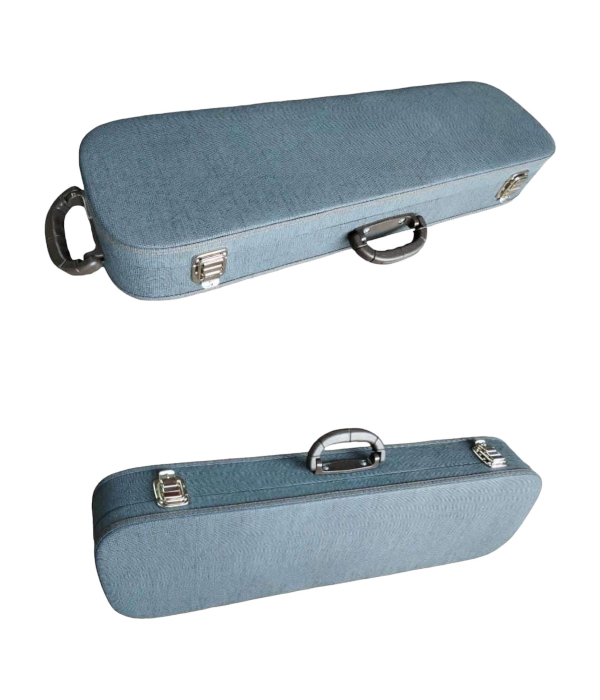 421474697_1068402501078472_917039072465452707_n Estojo Case Violino Retangular Jeans 4/4 Cabe Hinario 5 Ccb