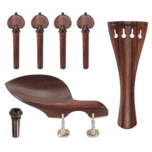 Kit De Montagem Violino Rosewood Black France