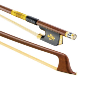 Arco Artesanal Viola – Flor de Liz Gold 4/4