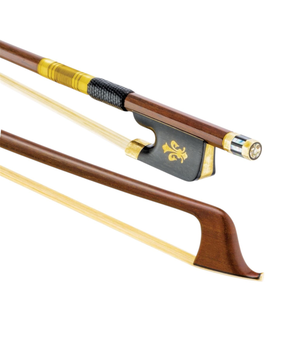 Arco Artesanal Viola – Flor de Liz Gold 4/4