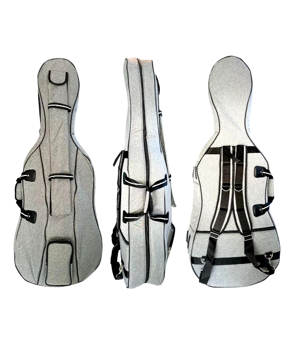Bag Capa Cinza Fastrings Violoncelo 4/4