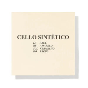 Conjunto Cordas Artesanal Para Cello Mauro Calixto Sintética