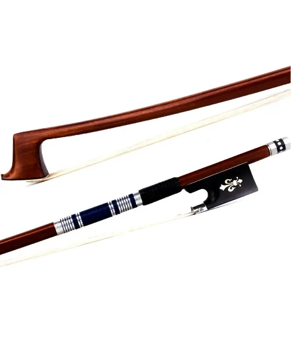 Arco De Violino Madeira Profissional Flor De Liz Black