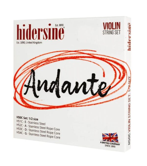 Encordoamento Violino - Hidersine Andante 4/4