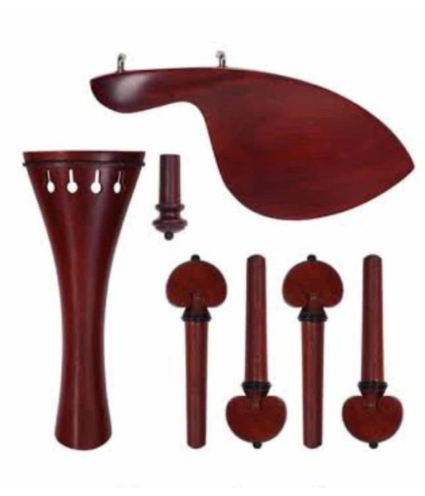 Kit Montagem Violino Jacaranda Red Modelo French Black