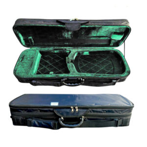 Estojo Retangular Violino - Kloss Super Luxo Verde