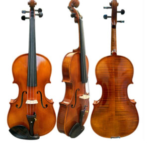 Viola de Arco Artesanal Verniz Óleo Modelo Strad