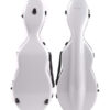 457979a3-aaaa-4816-920a-78ad870a3c80 Estojo Case Fibra de Vidro Violino 4/4 Shaped Branco